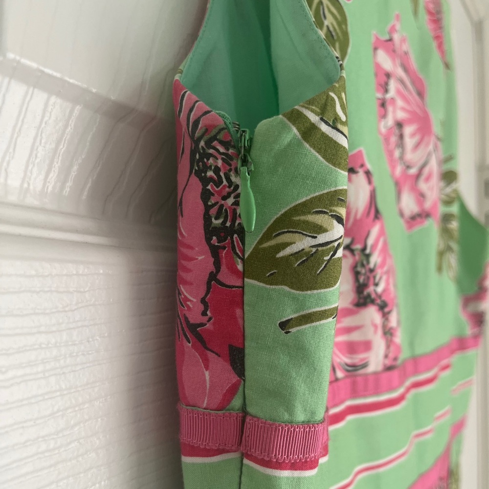 Floral Tea Length Dress - Picture 3 of 4
